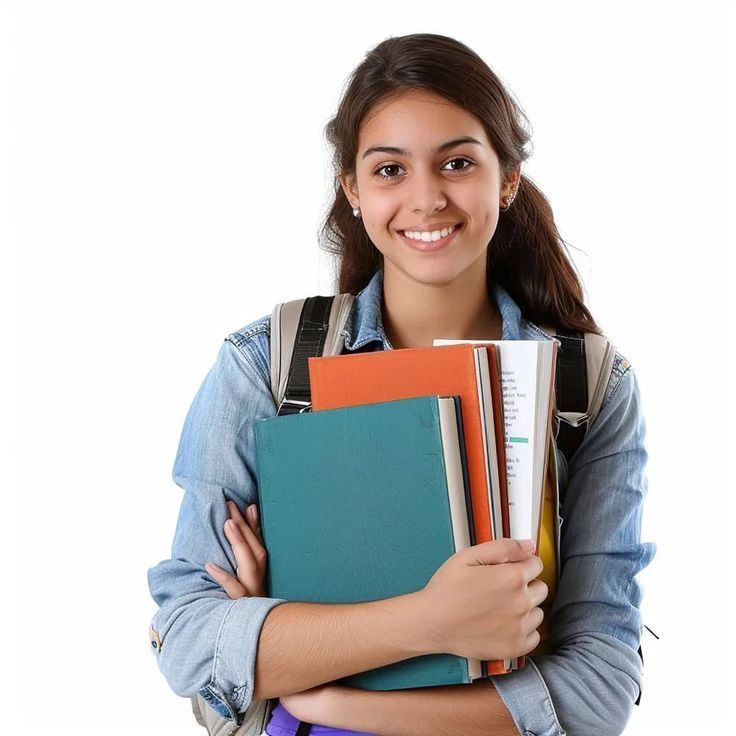 Student with Books